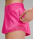hot pink running shorts